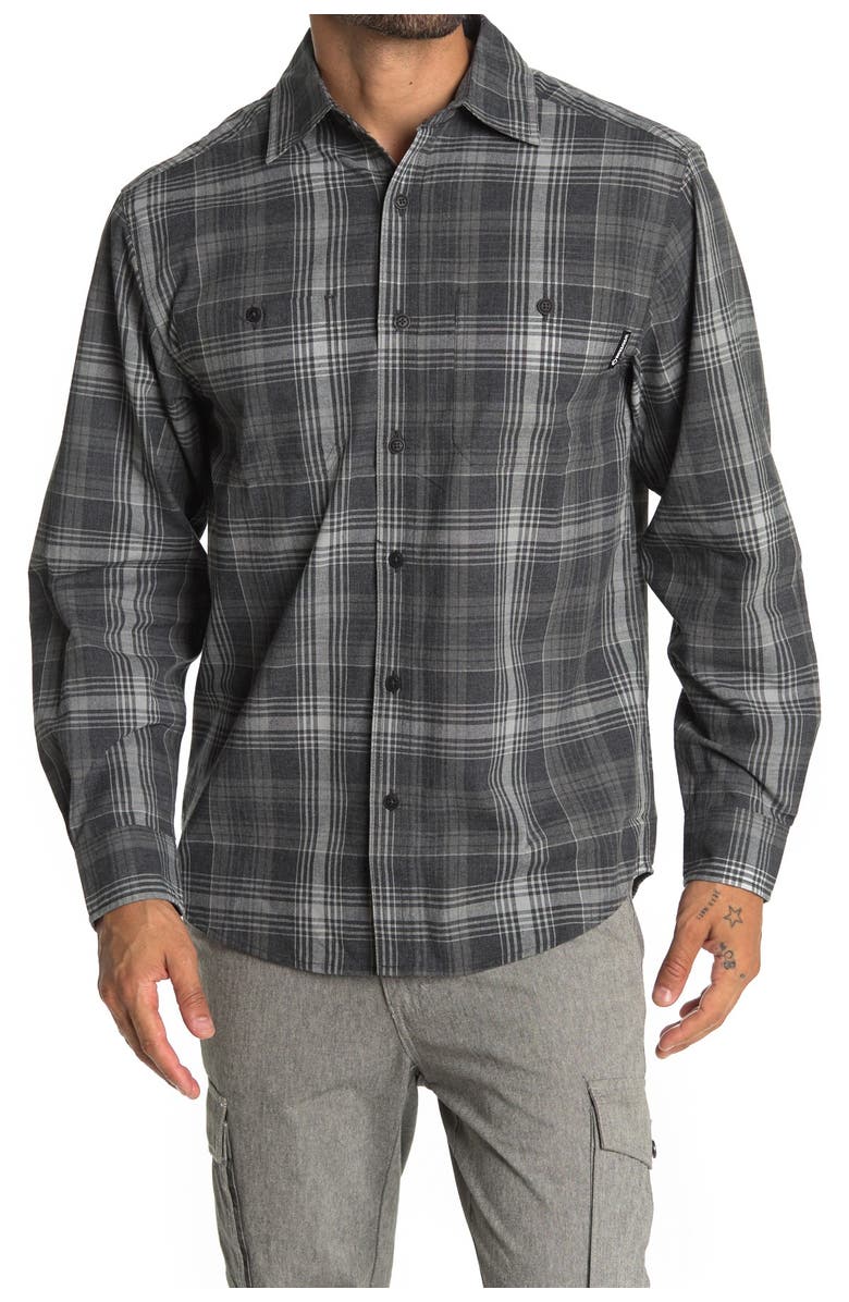 Wolverine Plainwell Plaid Print Long Sleeve Shirt, Main, color, 