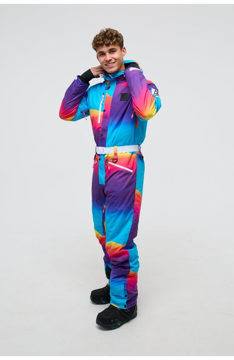 OOSC Mambo Sunset Ski Suit - Men's, Alternate, color, Multi-Colour