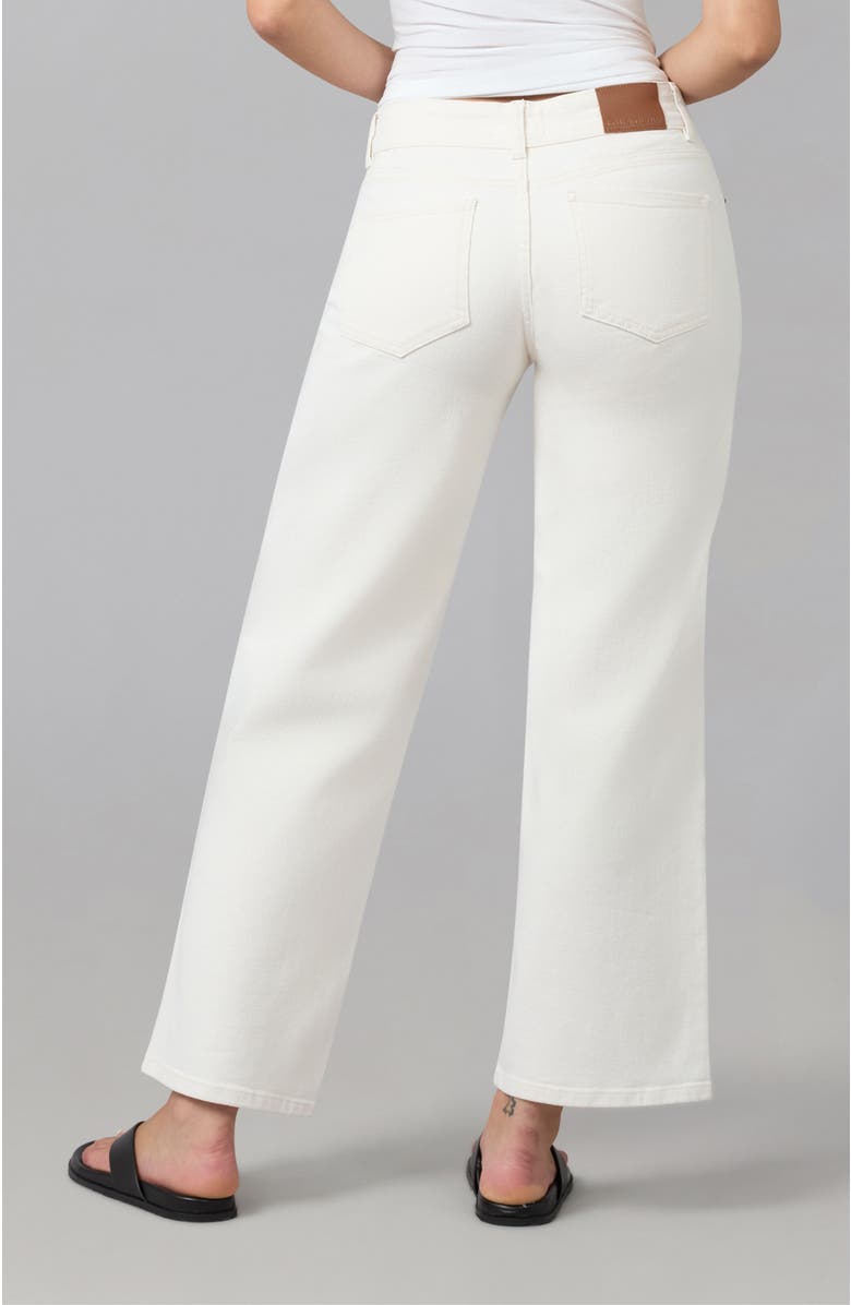 Lola Denim Miro Mid Rise Comfort Straight Jeans, Alternate, color, Raw