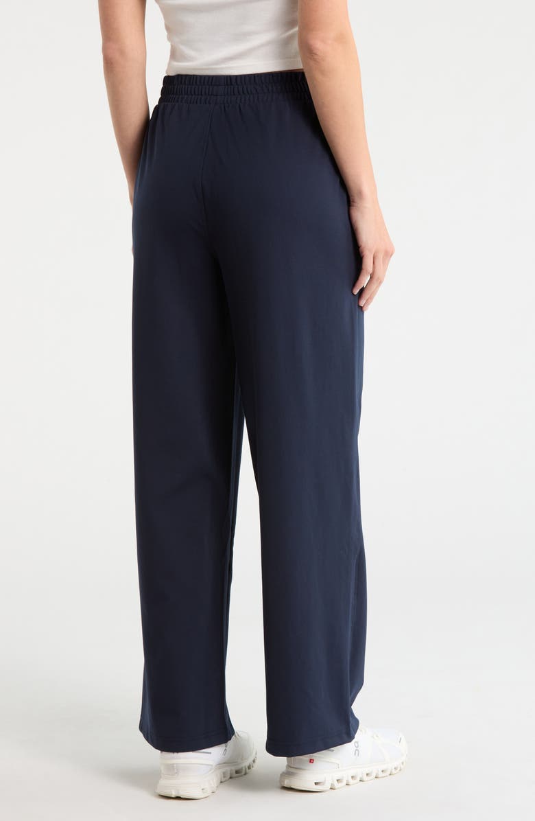YOGALICIOUS Lux Avenue Wide Leg Pants, Alternate, color, True Navy
