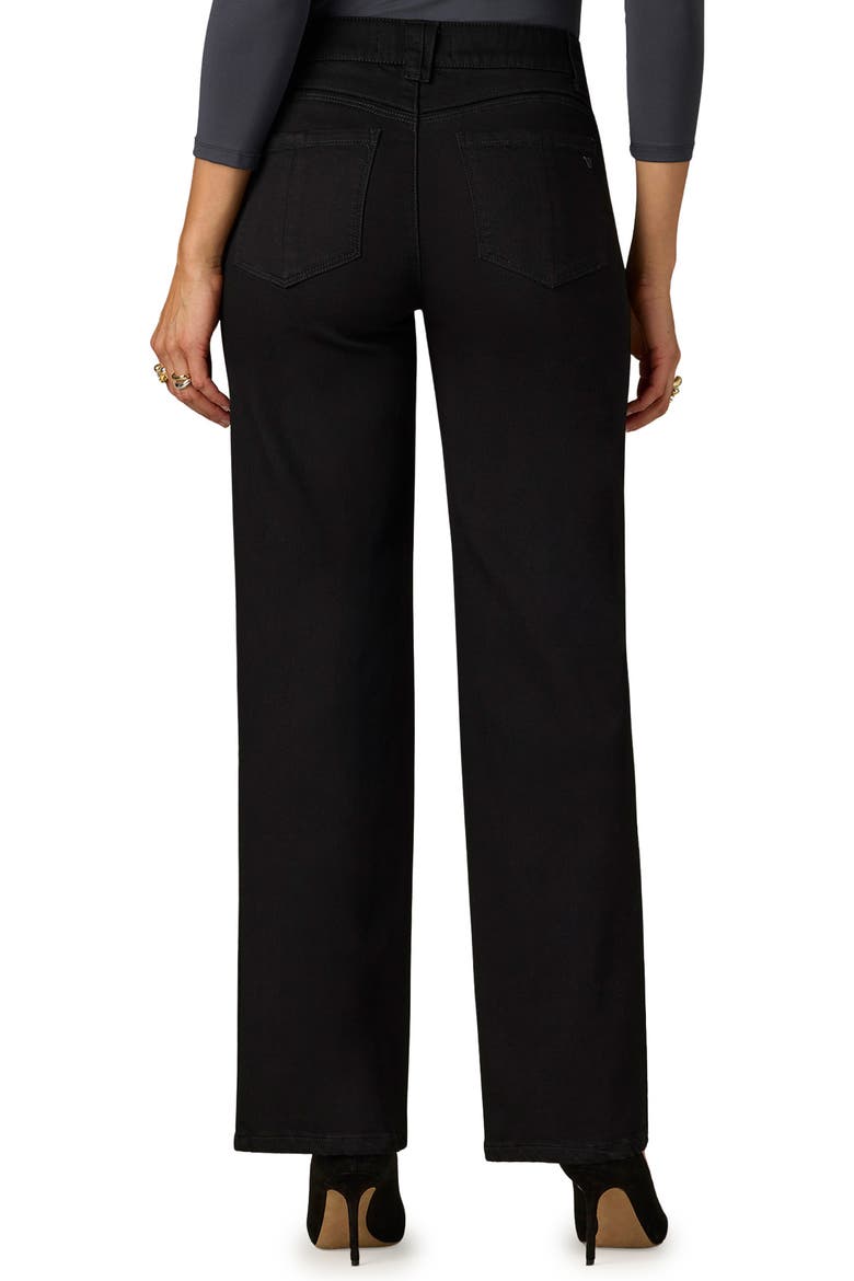 Sawyer Straight Leg Jeans, Alternate, color, BLACK