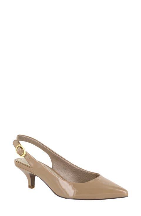 Faye Slingback Pump (Women) (Multiple Widths Available)