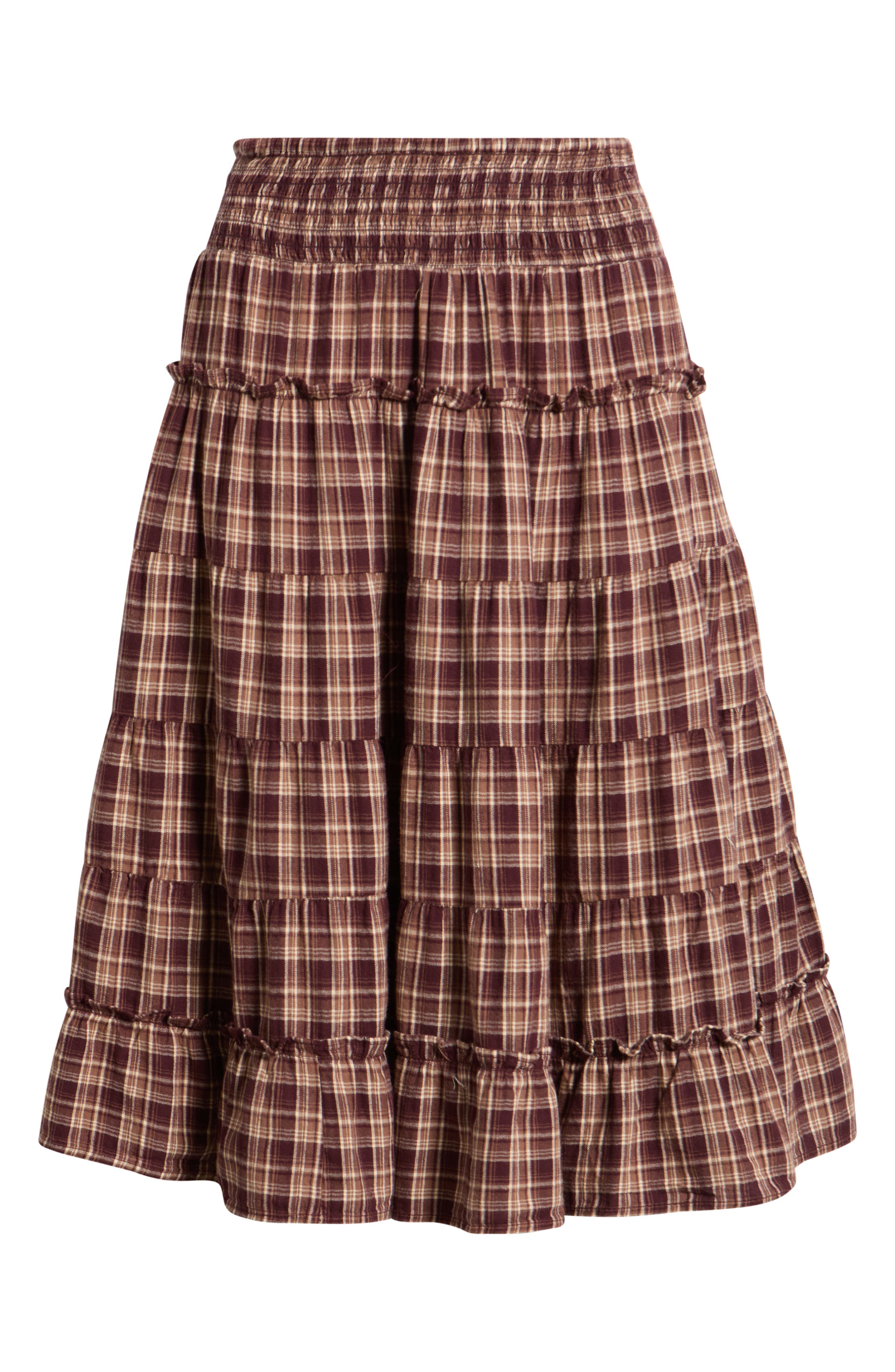 selected BROWN CHECK