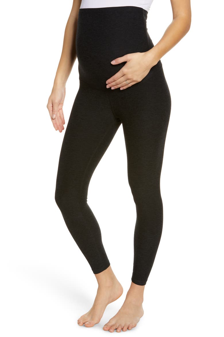 Love the Bump Maternity Capri Leggings, Main, color, DARKEST NIGHT
