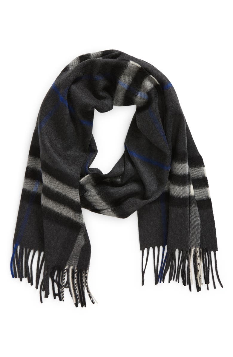 Burberry Giant Icon Check Cashmere Scarf, Main, color, 
