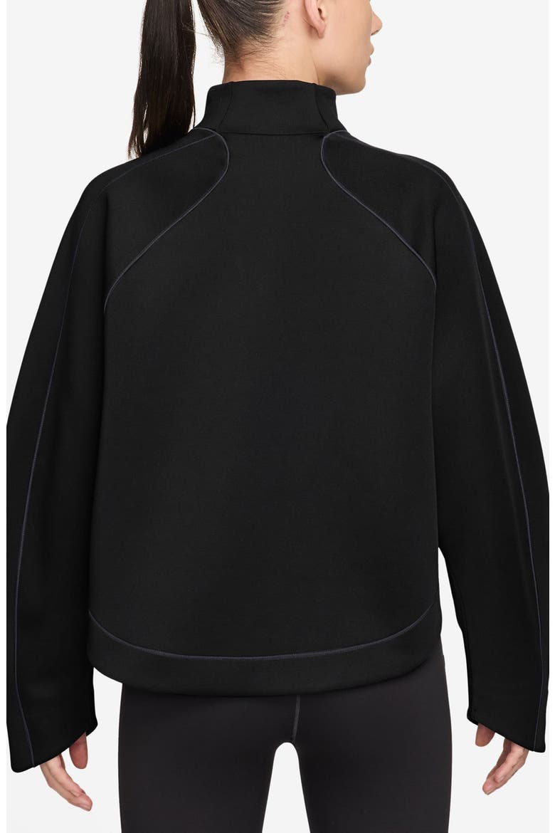 Universa Dri-FIT Quarter Zip Pullover, Alternate, color, 010 BLACK/ DARK SMOKE GREY