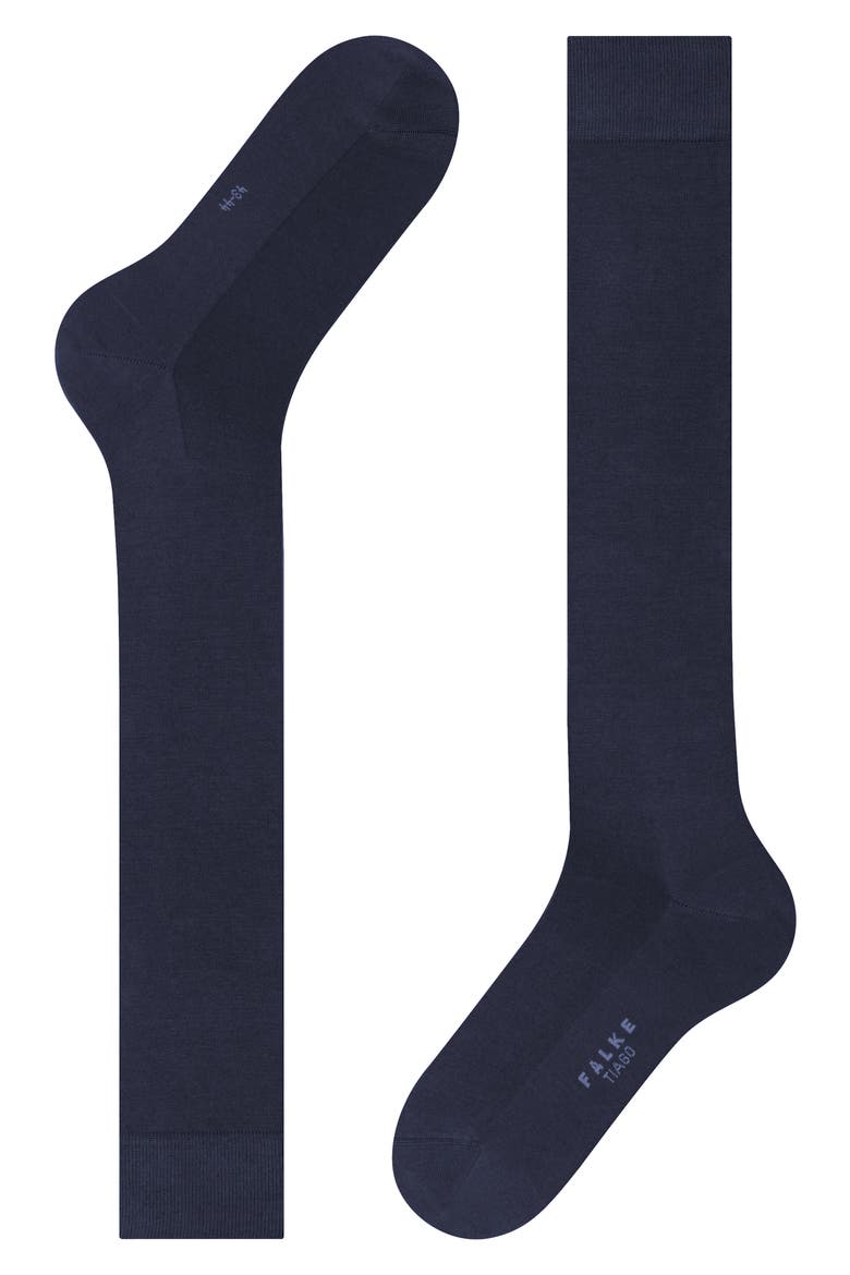 Tiago Knee High Socks, Alternate, color, DARK NAVY