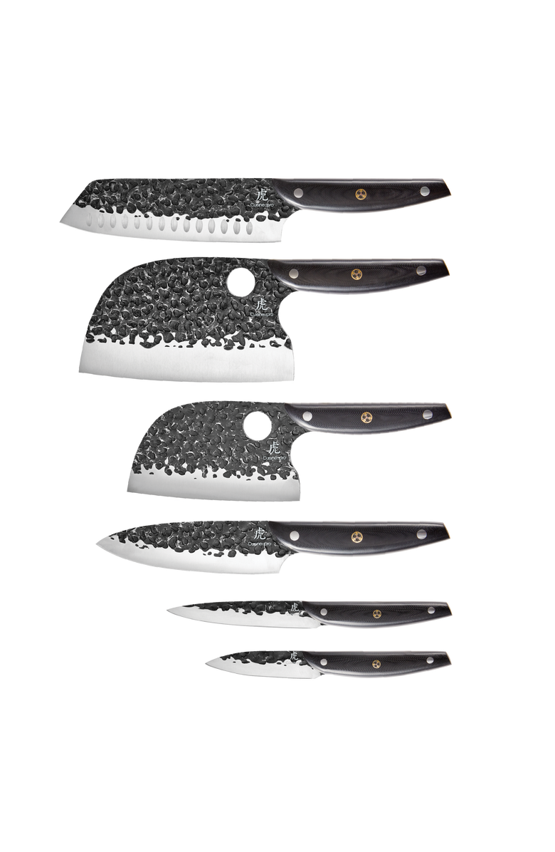 Cuisine::pro<sup>®</sup> KUROI KIBA 7-Piece Knife Block, Alternate, color, Silver