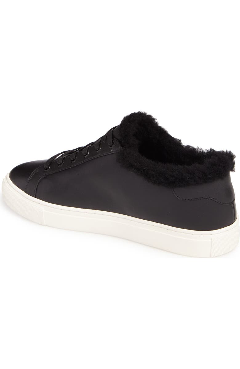 Tory Burch Lawrence Genuine Shearling Lined Sneaker, Alternate, color,