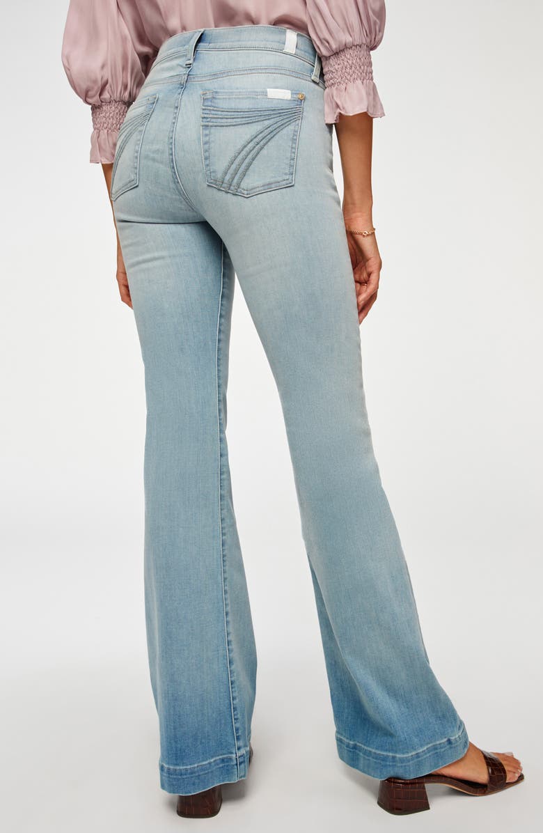 7 For All Mankind Dojo Flare Leg Jeans, Alternate, color, 