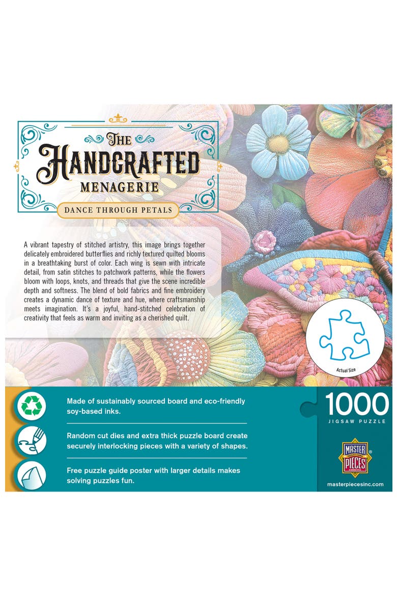 Dance Through Petals 1000 Piece Puzzle, Alternate, color, Multicolor