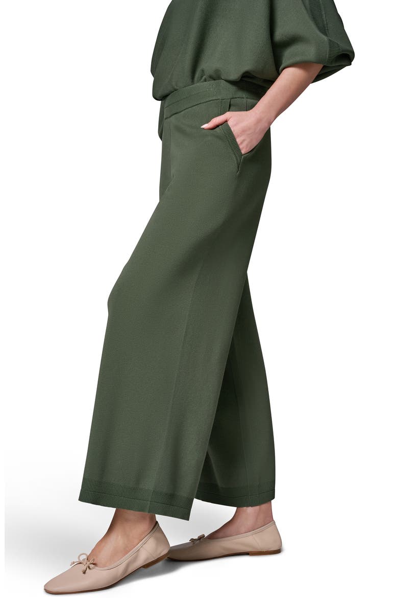 Milano Stitch Knit Pants, Alternate, color, VERDE