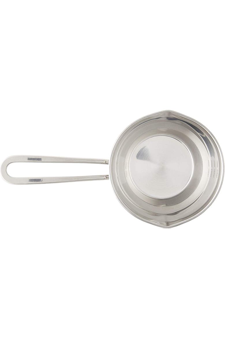 Saucepan w/ Clad Bottom, 0.26 qt., 4-Inch Diameter, Alternate, color, Silver