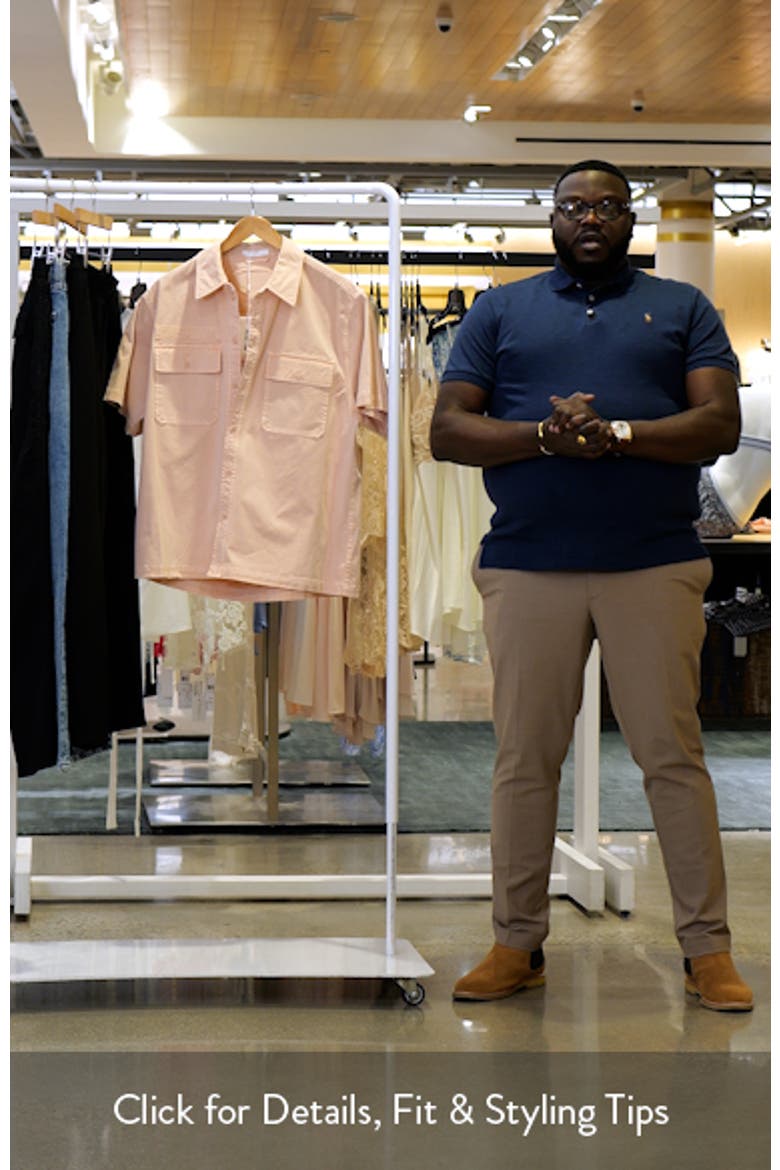 GD Uniform Short Sleeve Stretch Twill Button Up Shirt video