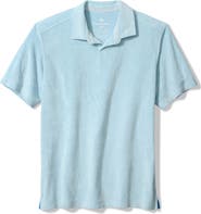 Tommy Bahama Poolside Terry Cloth Johnny Collar Polo