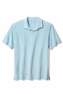 Tommy Bahama Poolside Terry Cloth Johnny Collar Polo