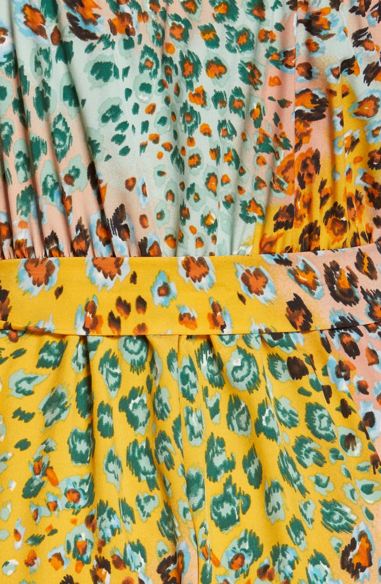 Lightcodes Cowl Neck Tank Jumpsuit, Alternate, color, Wildling Print