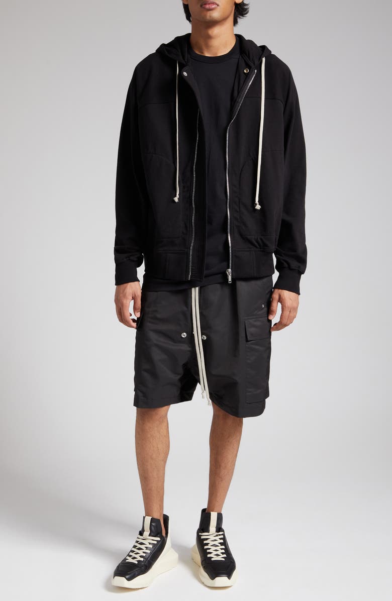 Rick Owens Level T Longline Cotton T-Shirt, Alternate, color, 