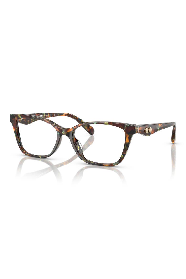 54mm Cateye Optical Glasses, Alternate, color, JADE TORTOISE / DEMO LENS