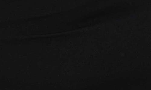 L I V D Bianca Open Back Side Slit Long Sleeve Stretch Dress In Black