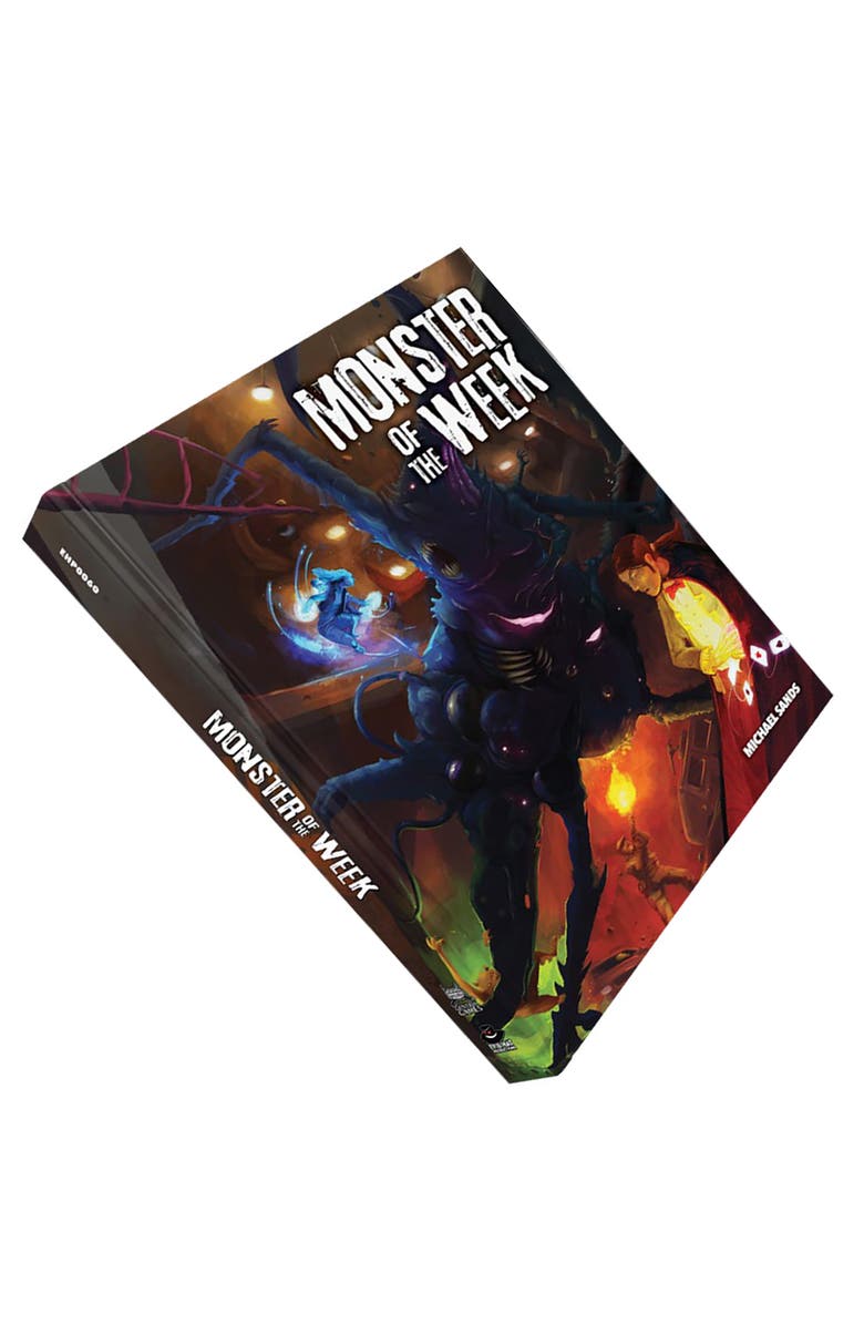 Evil Hat Productions, LLC Monster of the Week Hardcover Edition RPG Book, Alternate, color, Multicolored