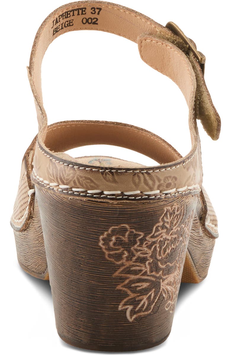 L'Artiste by Spring Step Japhette Platform Sandal, Alternate, color,