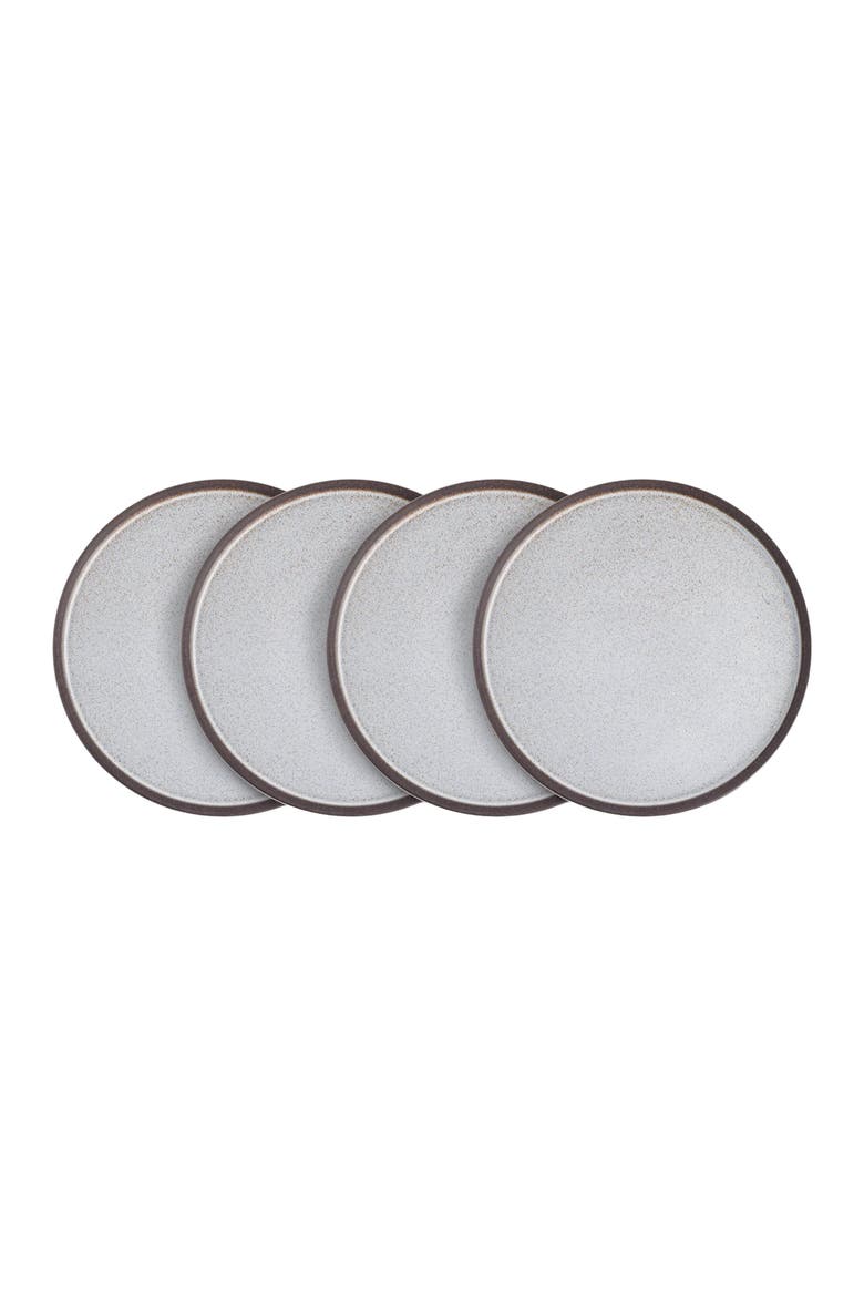 Vince Stoneware 4-Piece  Dinner Plate Set, Main, color, Gray-Green-Blue