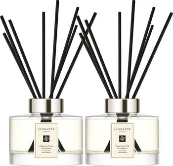 Set of 2 English Pear & Freesia Fragrance Diffusers $224 Value