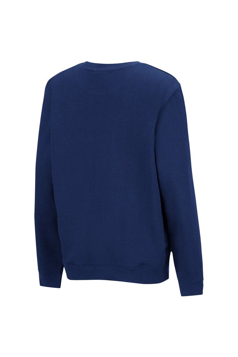 Youth Colosseum Navy Auburn Tigers Campus Pullover Sweatshirt, Alternate, color, Navy