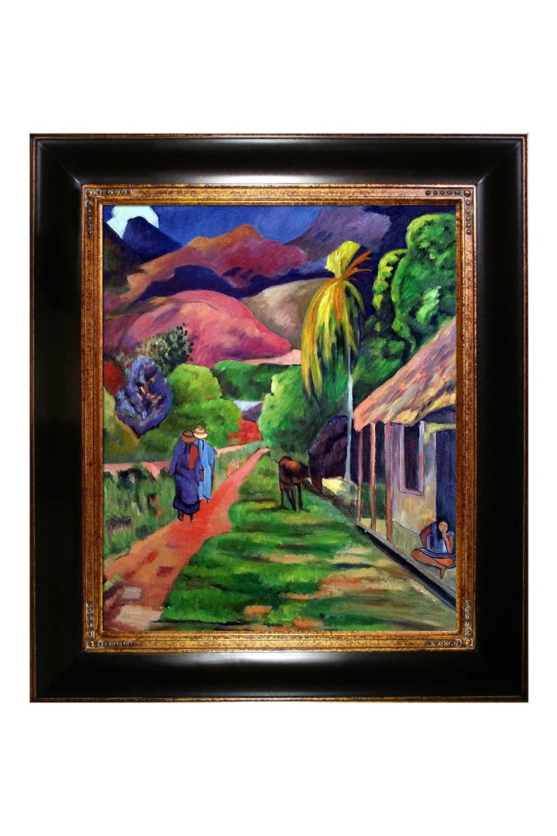 OVERSTOCK ART La Pastiche Fisherman and Bathers on the Aven ...