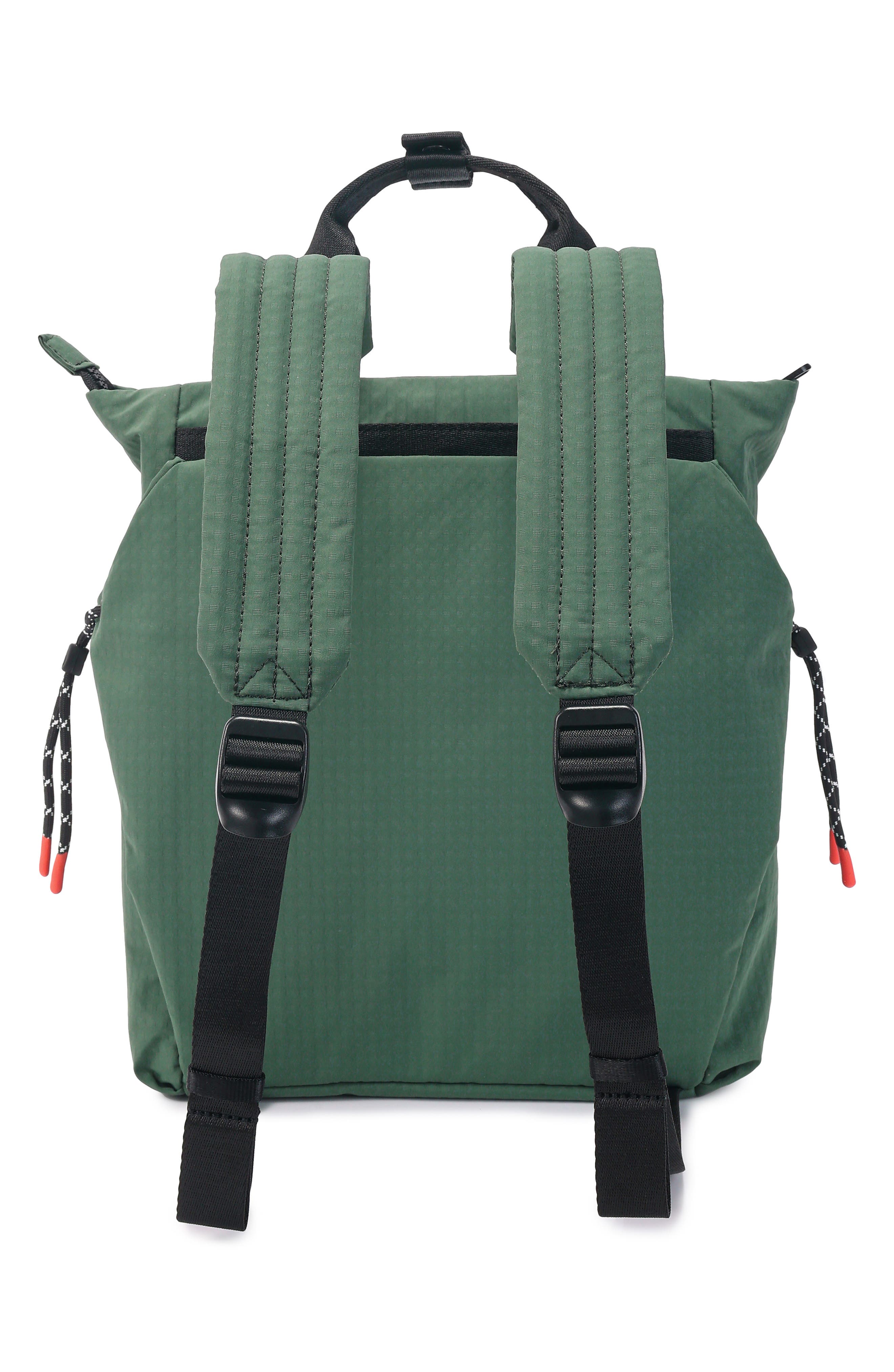 Norio Water Repellent Backpack, Alternate, color, DUCK GREEN