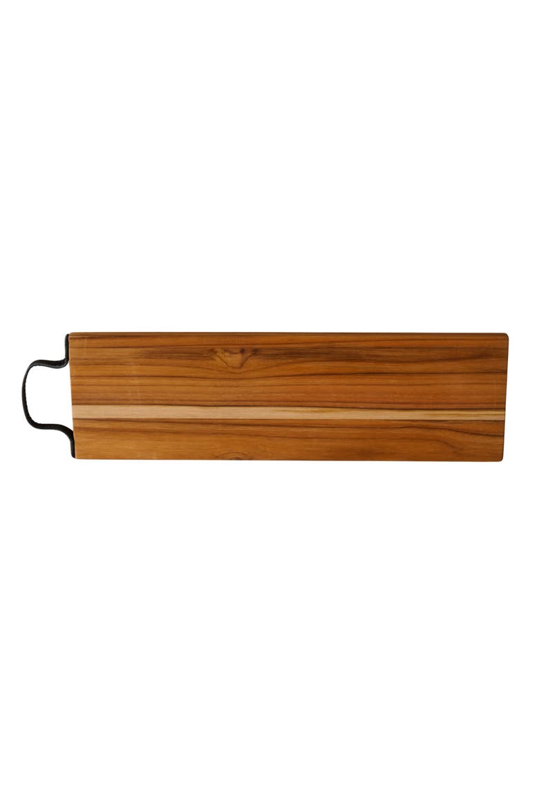 Fiesta Teak Cutting Board, Main, color, Natural