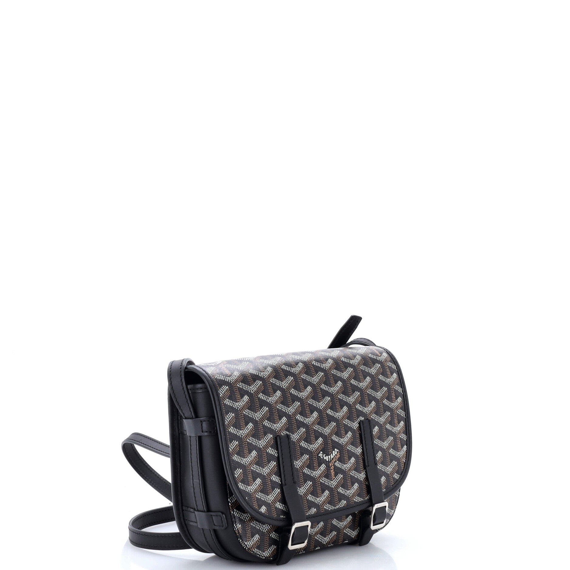 Belvedere Messenger Bag Coated Canvas PM, Alternate, color, Black