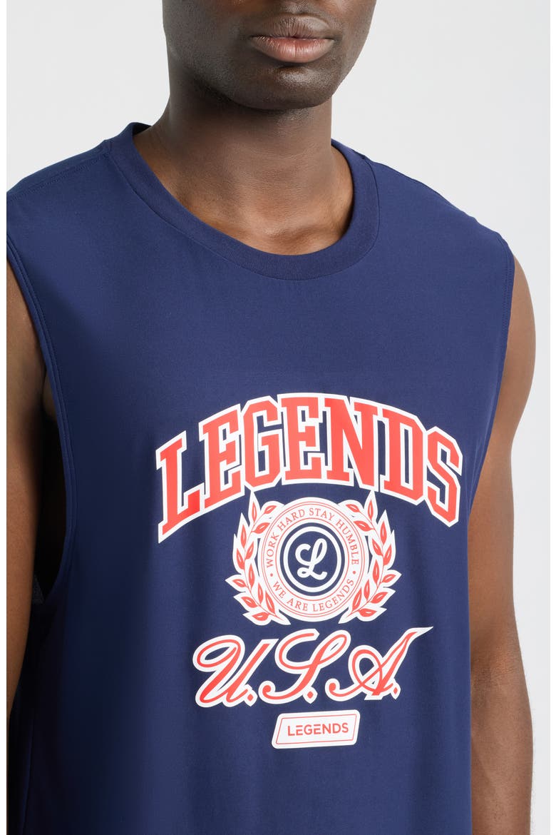 Circuit Performance USA Graphic Tank, Alternate, color, NAVY