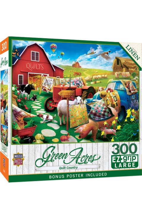 Quilt Country 300 Piece Jigsaw Puzzle