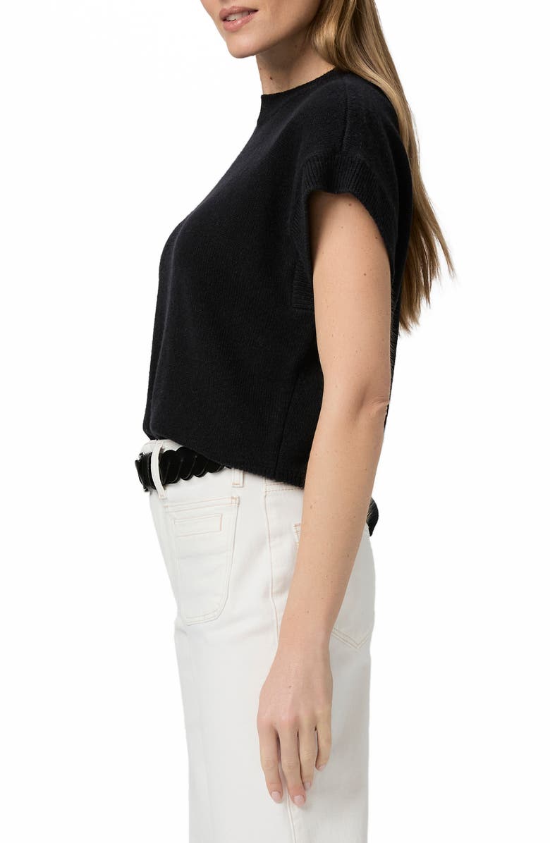 PAIGE Nephali Dolman Sleeve Wool Blend Sweater, Alternate, color, Black