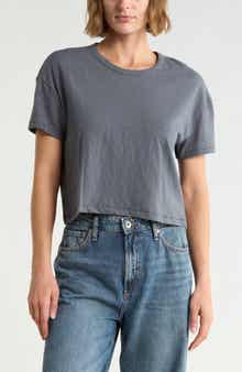 Slub Cotton Boxy T-Shirt