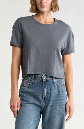 Slub Cotton Boxy T-Shirt
