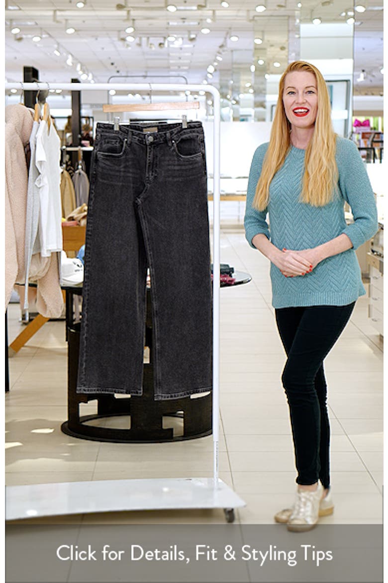 Selena Low Rise Baggy Straight Leg Jeans video