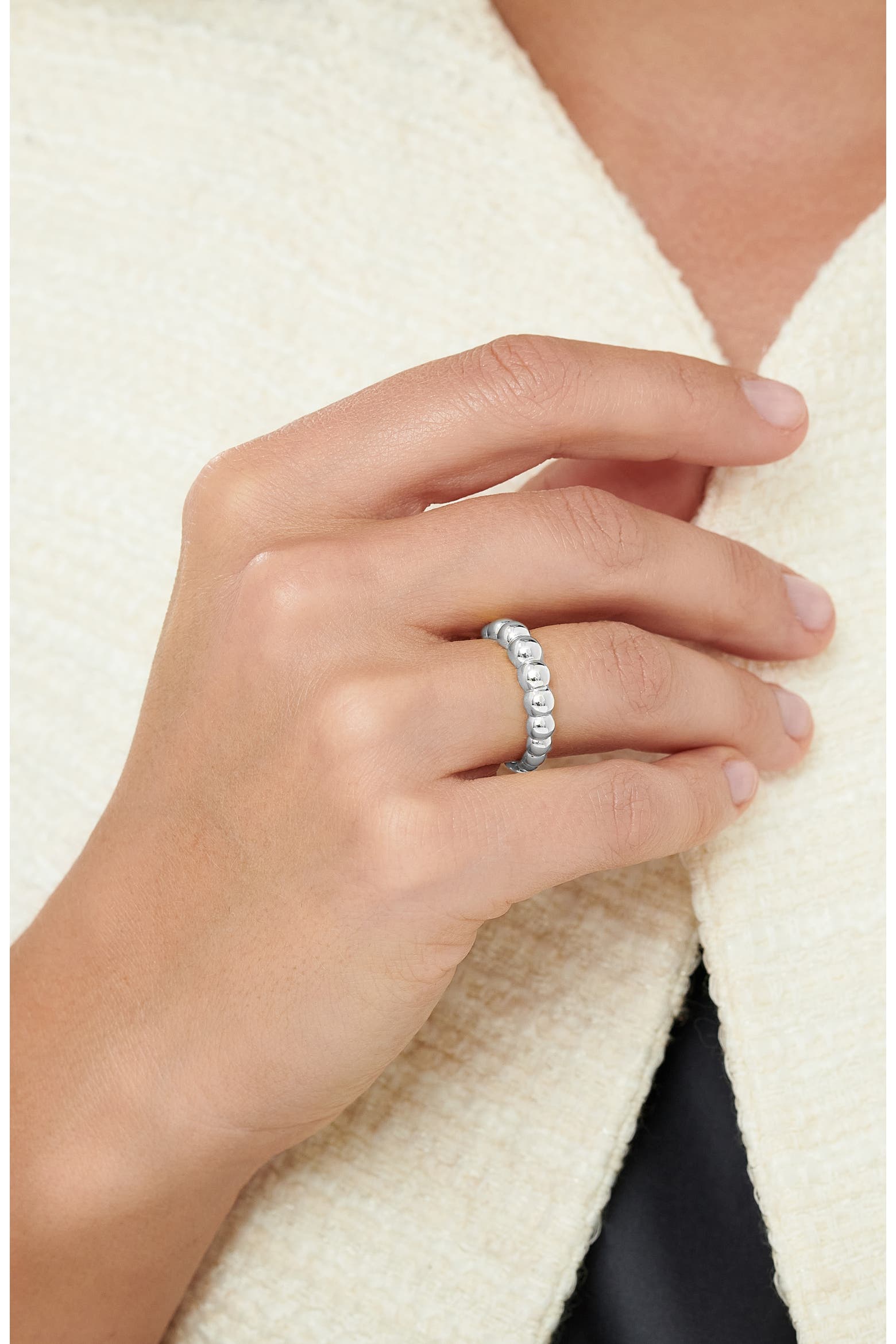 Beaded Ball Textured Ring (Women) | Nordstromrack