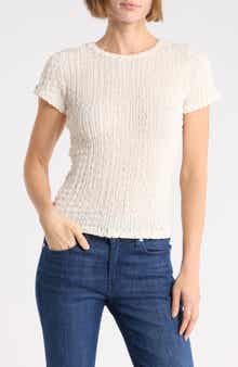 The Mesh Lace Baby Tee