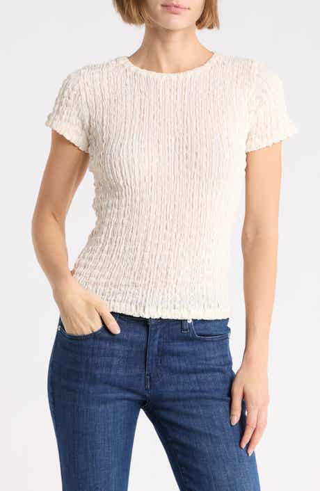 The Mesh Lace Baby Tee