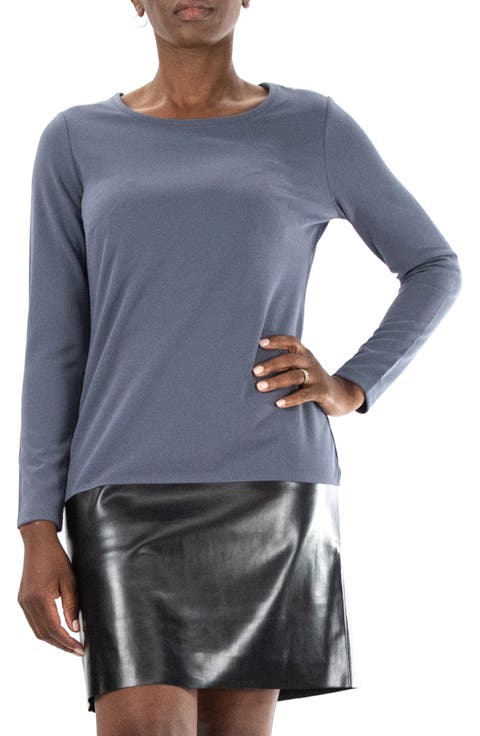 Faux Leather Border Dress