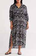 Universal Standard Nailah Longline Button-Up Tunic