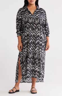 Universal Standard Nailah Longline Button-Up Tunic