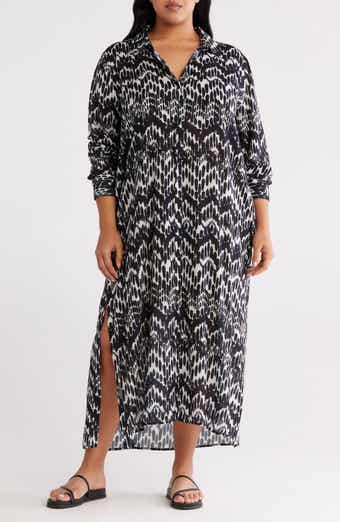 Universal Standard Nailah Longline Button-Up Tunic