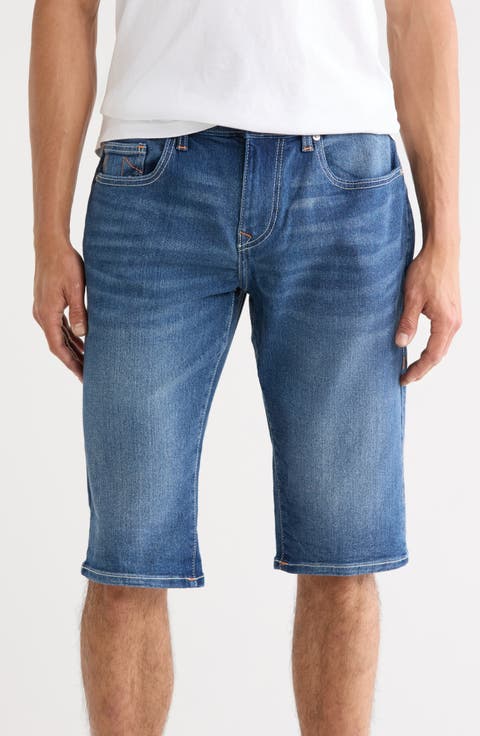 Ricky Rolled Hem Denim Shorts