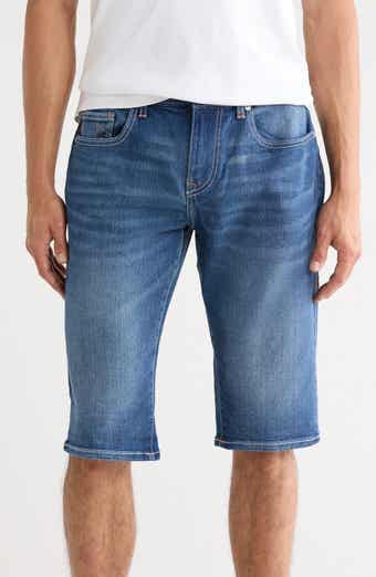 True Religion Ricky Rolled Hem Denim Shorts