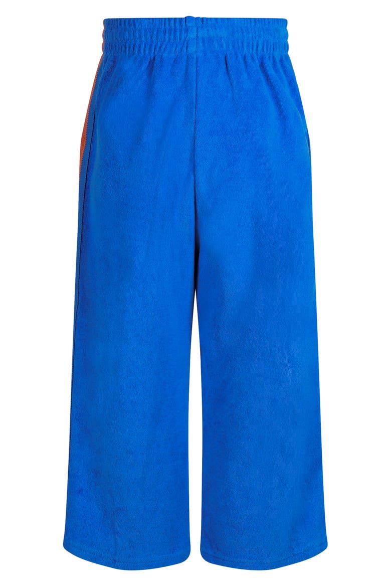 Kids' Terry Cloth Pants, Alternate, color, NAVY