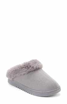 Hillary Faux Suede Scuff Slipper